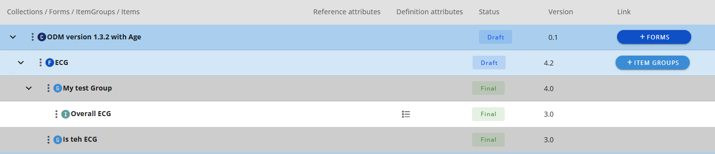 Approve CRF Collection