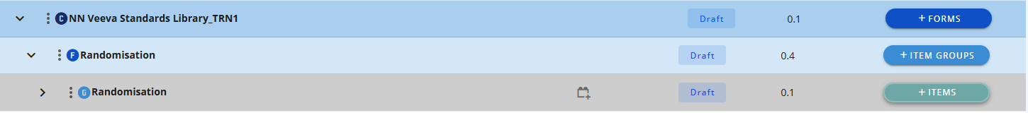 Add Item Group and Item