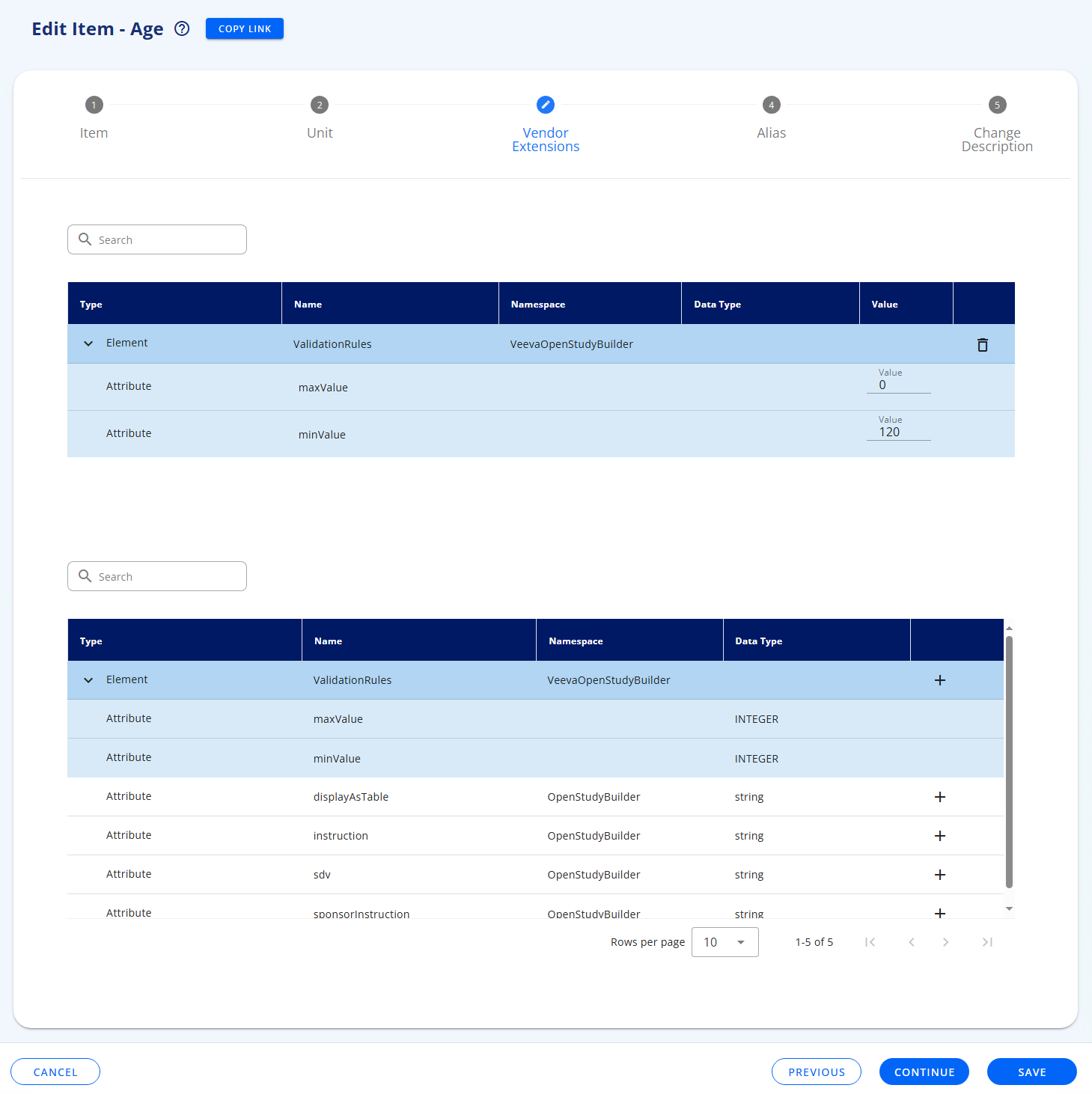 Select Vendor Extension